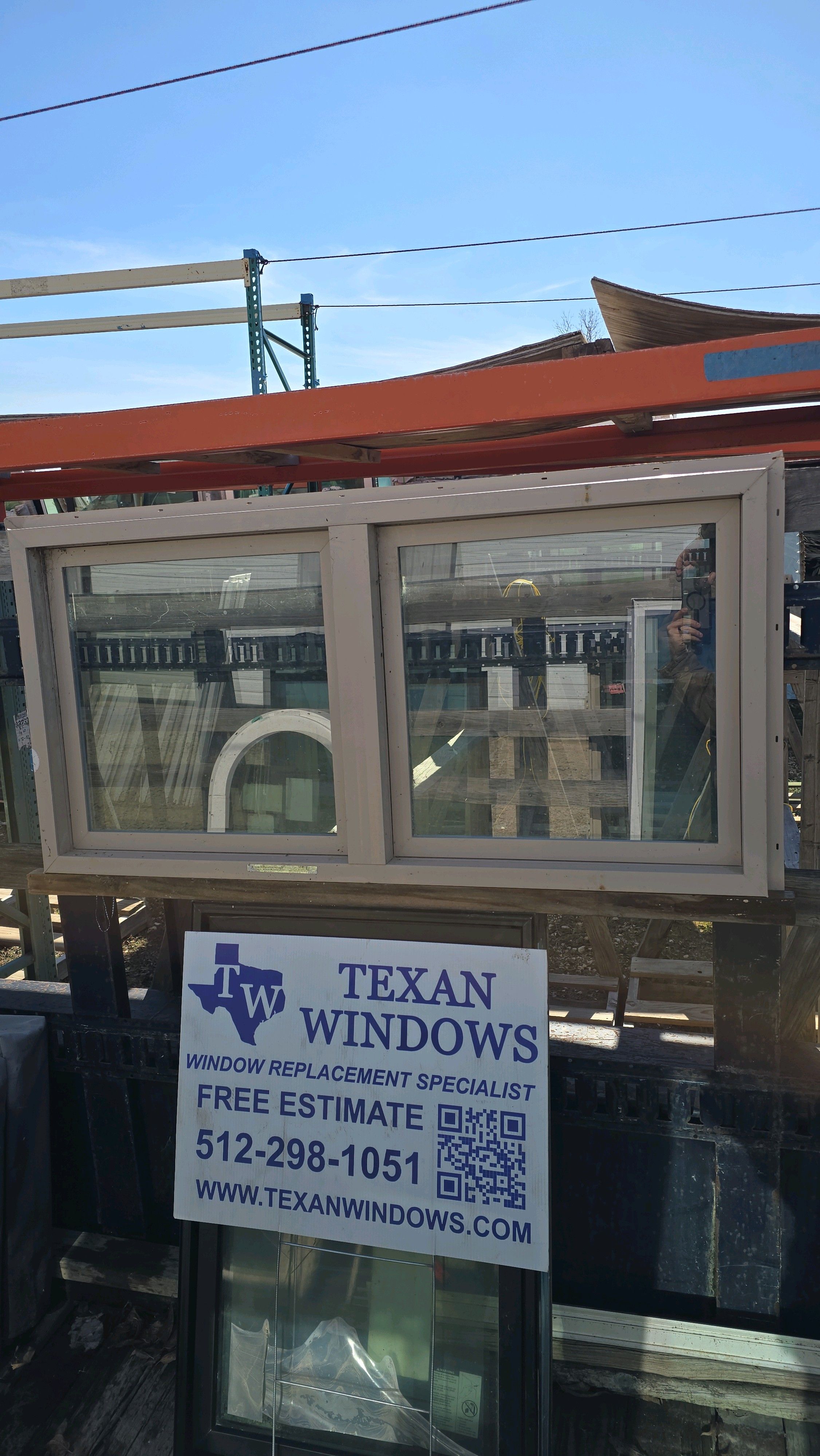 47.5 x 23.5 Clay Vinyl Fixed Window