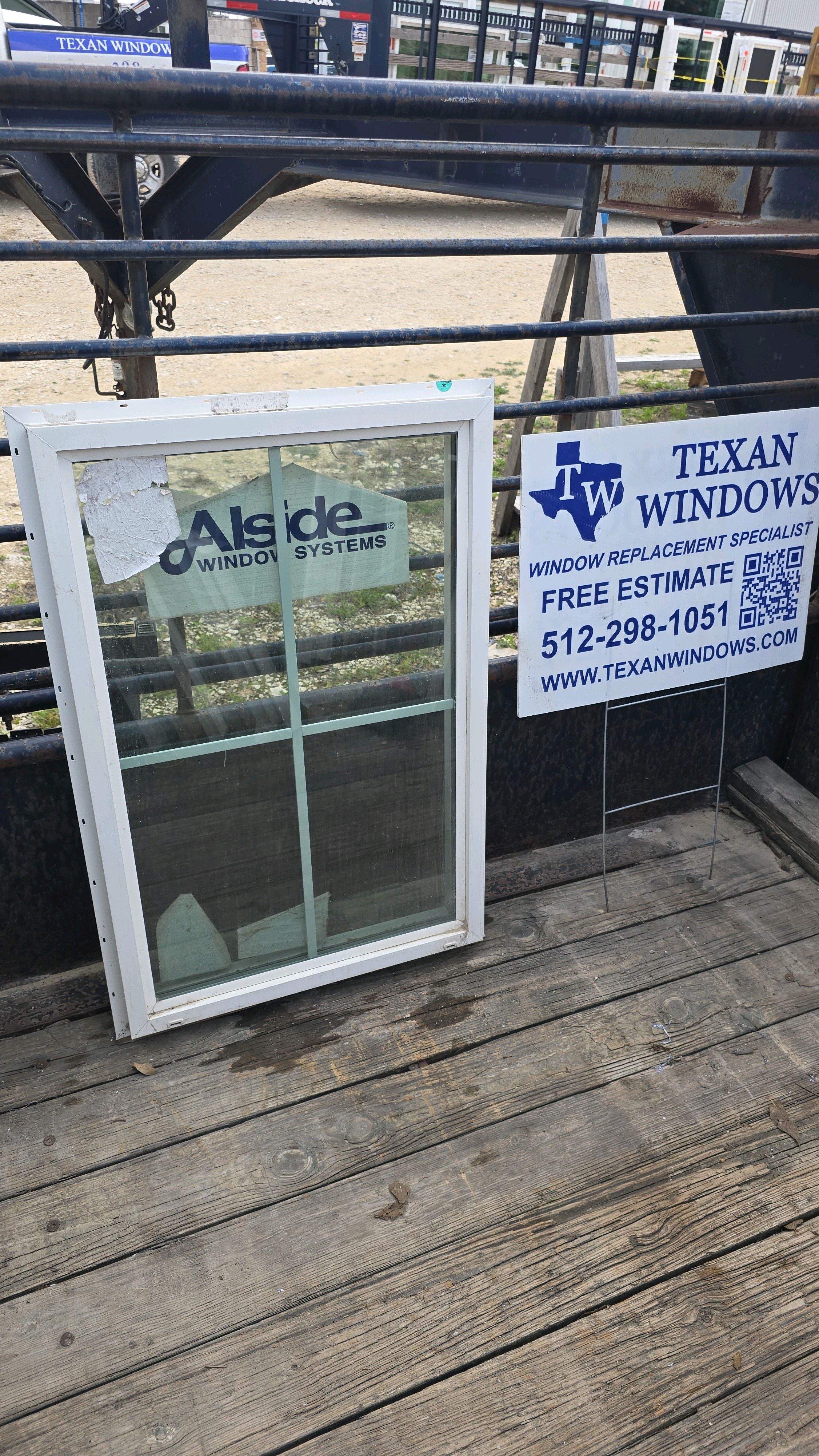 23.5 x 35.5 Ventana Fija de Vinilo Blanco - Alside