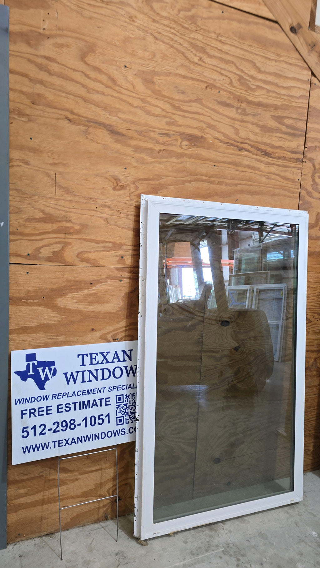 35.5 x 59.5 Ventana Fija de Vinilo Blanco - Serie 1100 de Ply Gem