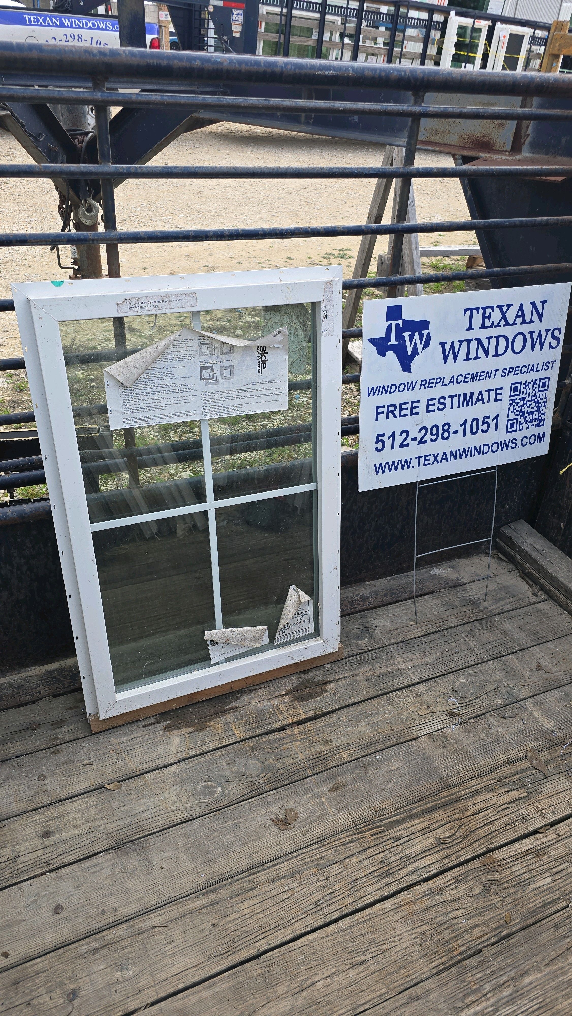 23.5 x 35.5 Ventana Fija de Vinilo Blanco - Alside