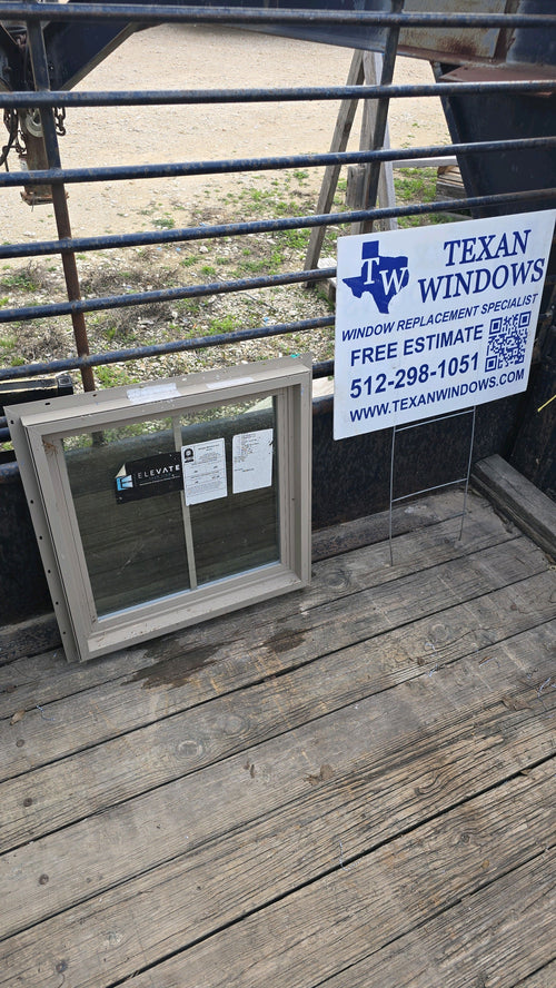 23.5 x 23.5 Clay Vinyl Fixed Window - Elevate