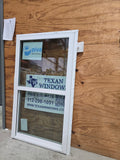 29.5 x 51.5 White Vinyl Single Hung Window - Finestra 64 Series
